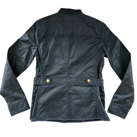 J.Crew Women's The Downtown Field Jacket Black Gold Size S - Picture 3 of 13